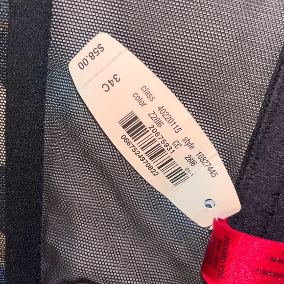 NWT Victoria's Secret Shiny Leopard Print Corset Lingerie 34C *069 - Picture 5 of 5